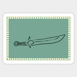 Keith's Blade of Marmora Sticker